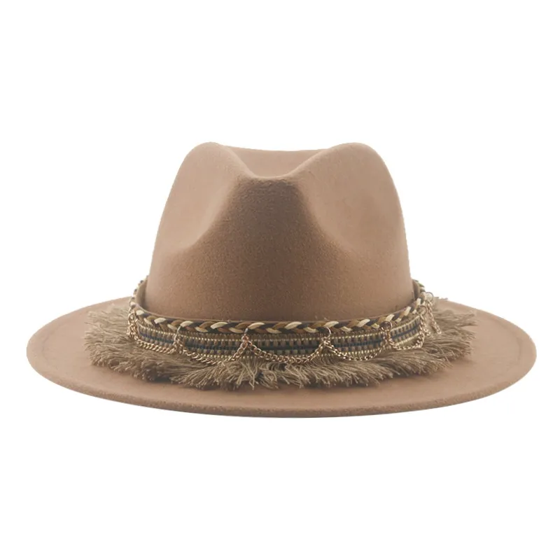 Fedora Hat Wool - Cappelli da cowboy Cappello Fedora Cappello