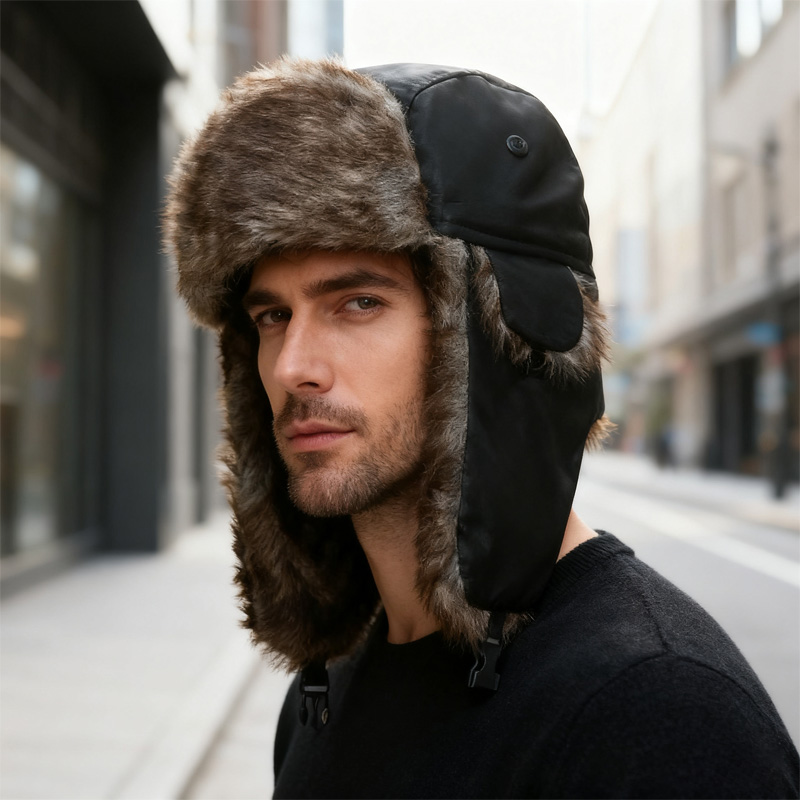 Winter Trapper Hat - Cappello invernale russo Colbacco Cappello da