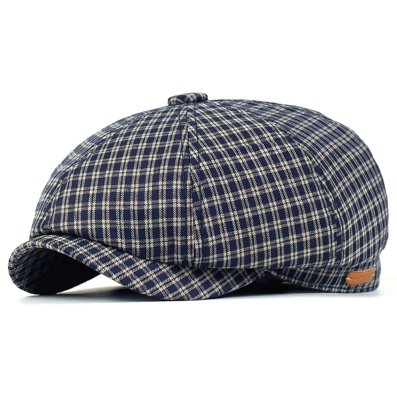 Dad Hat Cotton - Berretto da strillone scozzese primavera estate