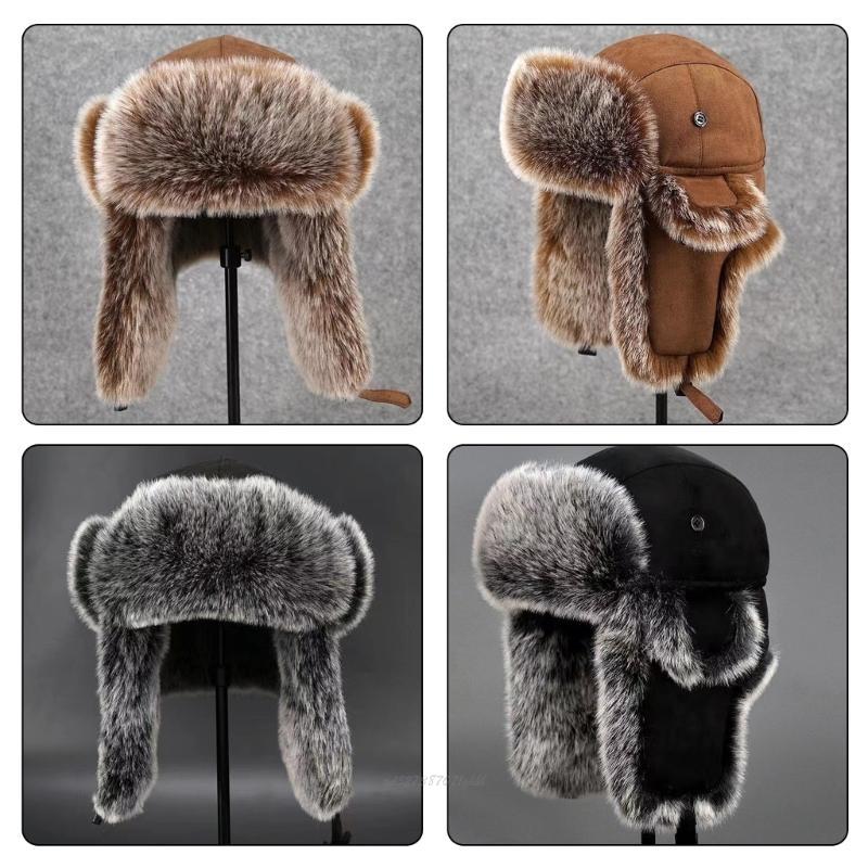 Trapper Hat Ear Flap - X5XA Cappello da Cacciatore Foderato in