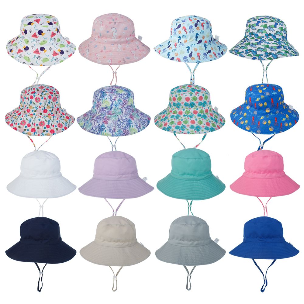 Sun Hat Wide Brim - Cappello da Sole Estivo per Bambini