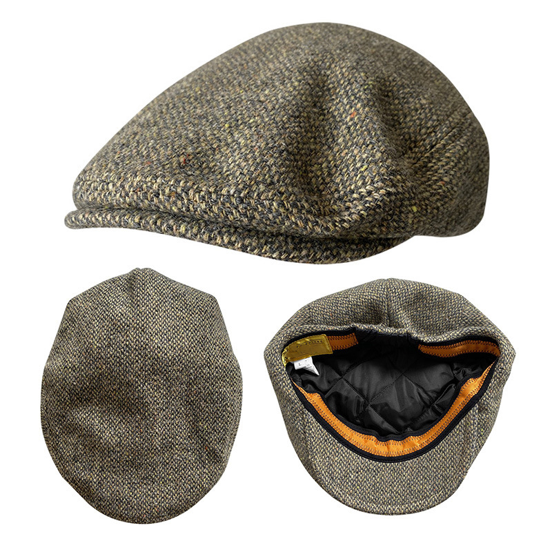 Newsboy Cap Ivy - Nuovo berretto piatto in lana da