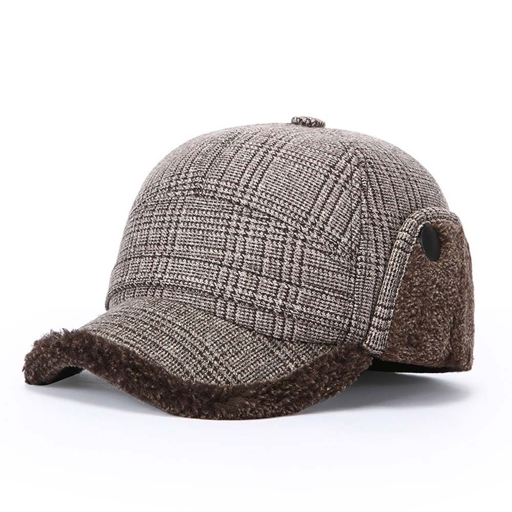 Trapper Hat Ear Flap - Cappello Invernale Caldo da Uomo, Berretto