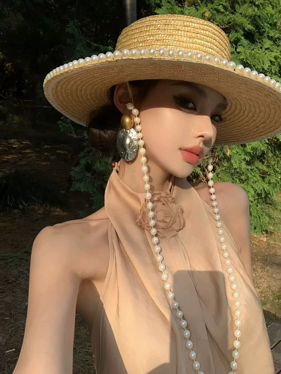 Cappello di paglia con catena  - Cowboy Hat Straw recensione e prezzo