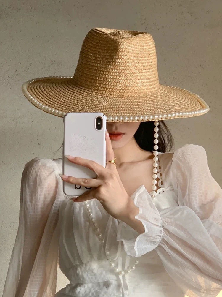 Cappello di paglia con catena  - Cowboy Hat Straw recensione e prezzo
