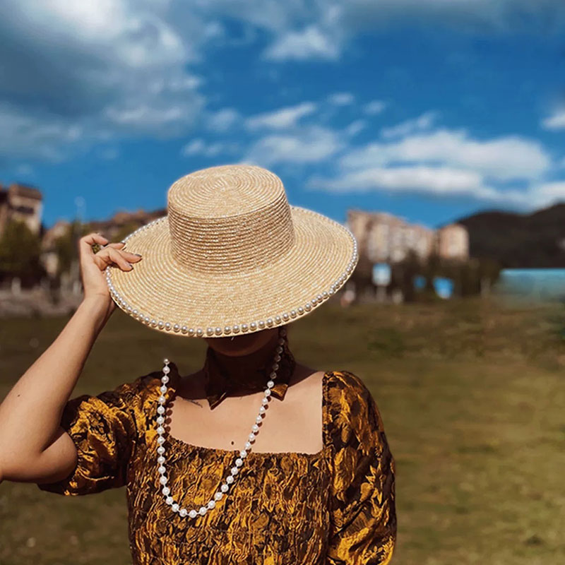 Cappello di paglia con catena  - Cowboy Hat Straw recensione e prezzo