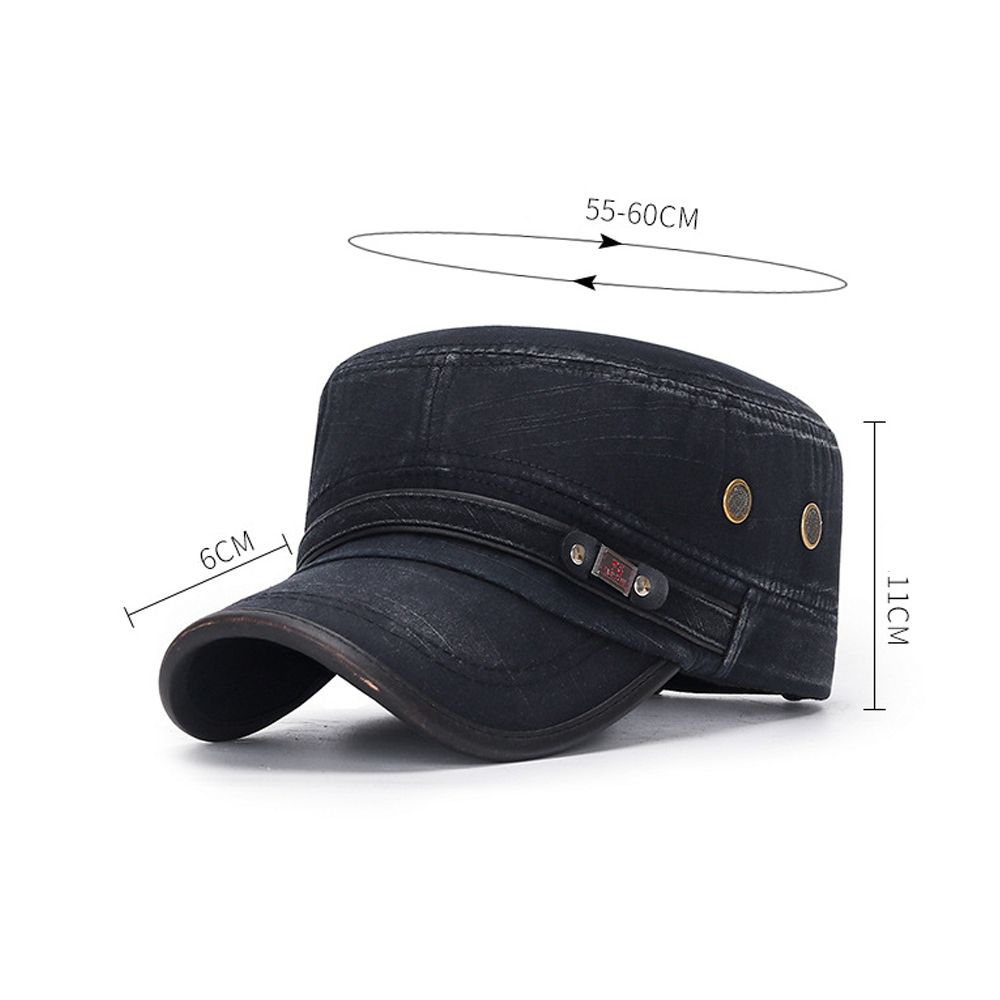 Cappello da cadetto in cotone  - Snapback Hat Flat recensione e prezzo